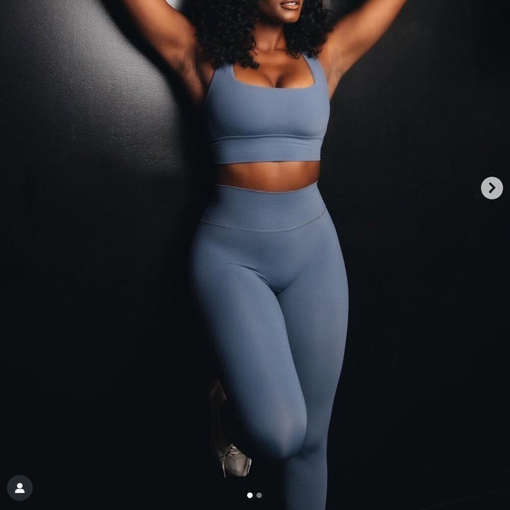 Buffbunny Legacy Legging in Business Blue, size L